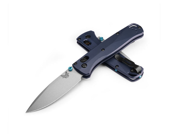 Benchmade Crater Blue Aluminium Bugout