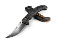 Benchmade Mini Bedlam 865-02 Marbled Carbon Fiber