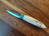 Nagao Aogami Tálgunarhnnífur Dádýrahorn #A