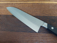 Yasuda Kotetsu Aogami Carbon Santoku 18cm