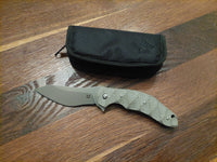 Fox Anso Flipper OD Green Micarta