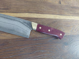 Adam Þórarinsson Kokkahnífur 22cm VG10 Suminagashi/Rautt Richlite