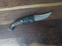 Benchmade Mini Bedlam 865-02 Marbled Carbon Fiber