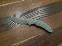 Fox Anso Flipper OD Green Micarta