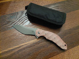Fox Anso Flipper Natural Micarta