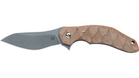 Fox Anso Flipper Natural Micarta
