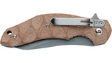 Fox Anso Flipper Natural Micarta
