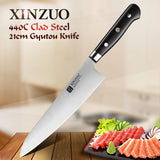 Xinzuo 440c Sanmai Kokkahnífur 21cm