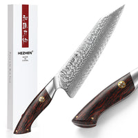 Hezhen Elegant Damaskus Kokkahnífur 21cm