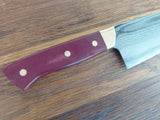 Adam Þórarinsson Kokkahnífur 22cm VG10 Suminagashi/Rautt Richlite