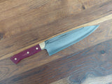 Adam Þórarinsson Kokkahnífur 22cm VG10 Suminagashi/Rautt Richlite