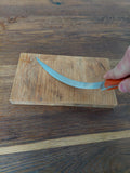 Adam Þórarinsson Flökurnarhnífur 20cm 1.4116/Appelsínult Micarta