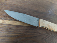 Adam Þórarinsson Veiðihnífur Damaskus/Birki