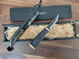 Marttiini Moose Black in wooden box