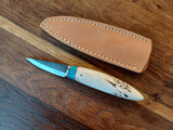 Nagao Aogami Tálgunarhnnífur Dádýrahorn #A