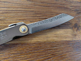 Higonokami Gunmetalic VG10 Damaskus