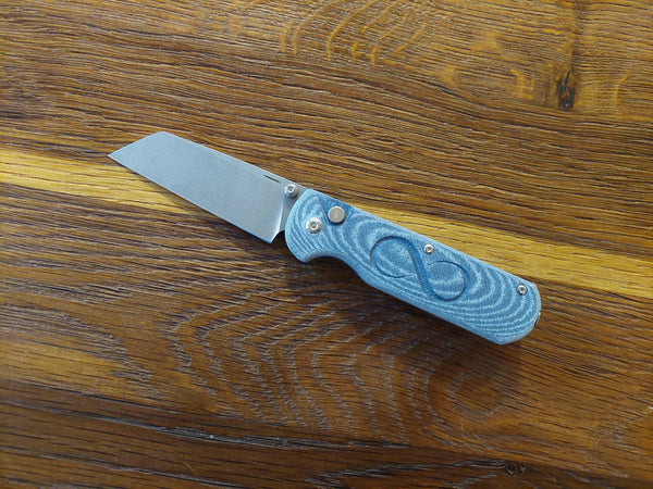 Straight Line Rox Denim Micarta