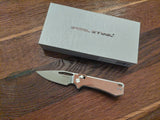 Real Steel Vis Natural Micarta