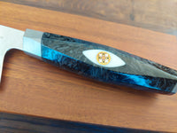 Xinzuo Li M390 Damaskus Kokkahnífur 21cm