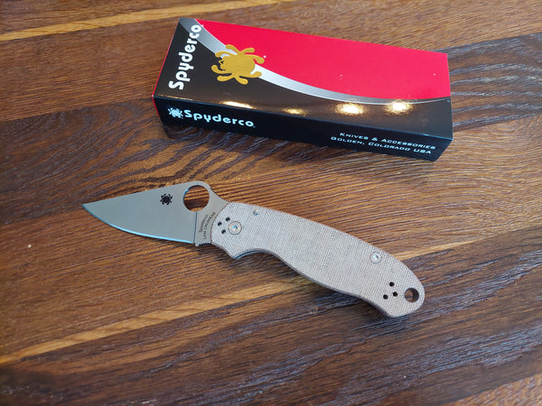 Spyderco Para 3 Micarta/Cruwear