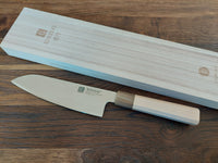 Xinzuo Aogami Sanmai Santoku 18cm