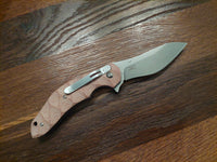 Fox Anso Flipper Natural Micarta