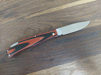 Adam Þórarinsson Baklás Svart/Rautt Micarta N690