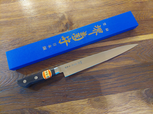 Sakai Kikumori Nihonko Carbon Sujihiki 24cm