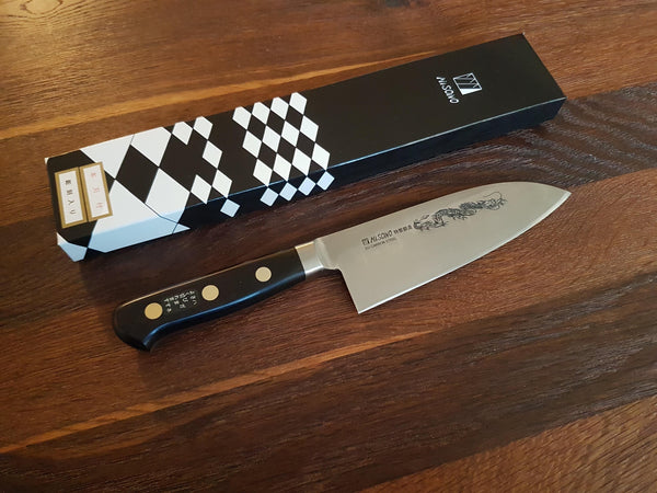 Misono EU Carbon "Dreki" Deba 16,5cm